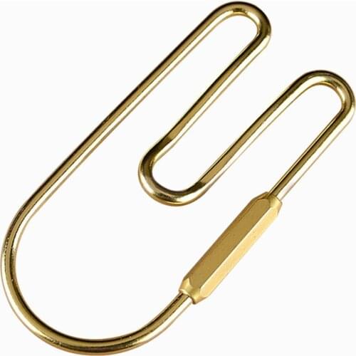 Vintage Brass Loop Keychain Car Golden Key Organizer Holder Keyring Decoration Keychain Split Ring DIY Key Chains Accessories