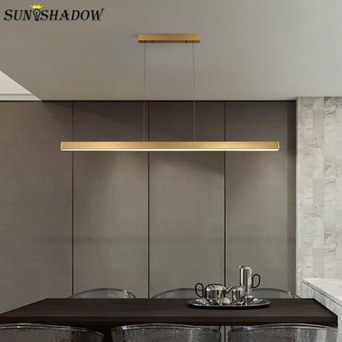 Lustre Led Pendant Light Mdoern 110v 220v Hanging Lamp For Kitchen Dining Room Chandelier Living Room Bedroom Led Pendant Lamps