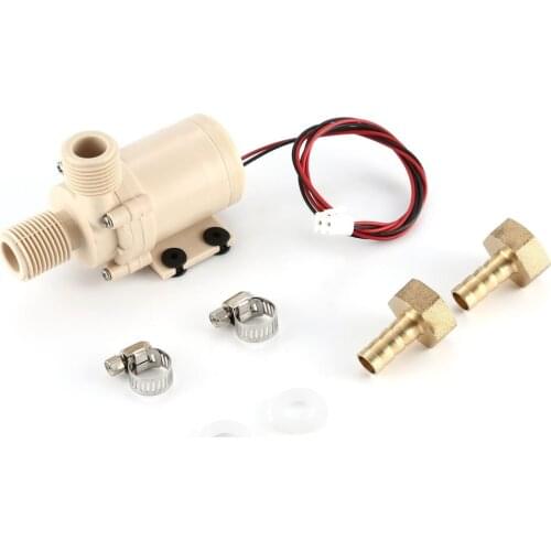 1pc Solar Water Pump 12V DC Waterpomp 3 M Hot Water Circulation Pompe Brushless Motor high pressure Food Grade High Quality