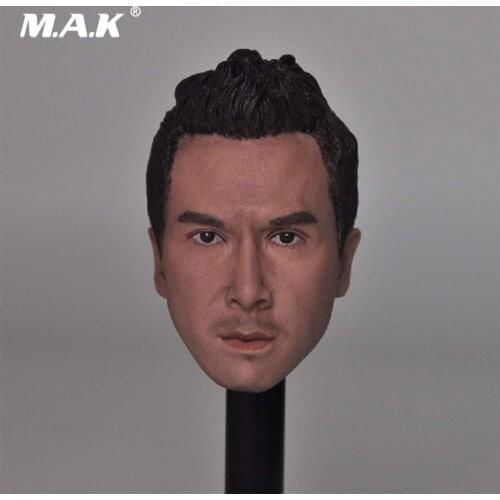 1/6 Scale Male Head Sculpt Kill Zone Jingwumen Chen Zhen Donnie Yen Head Sculpt Model for 12 Inches Action Figure Body