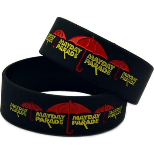 1PC Mayday Parade Silicone Bracelet for Music Concert
