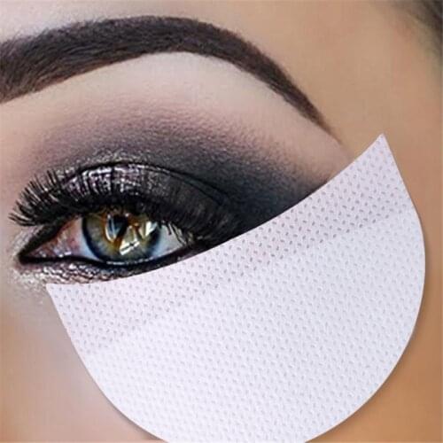 20/50/100pcs Eye Shadow Stickers Makeup Eye Shadow Stickers Grafted Transfer Tape Eyelash Isolation Stickers Eye Lip Make Up