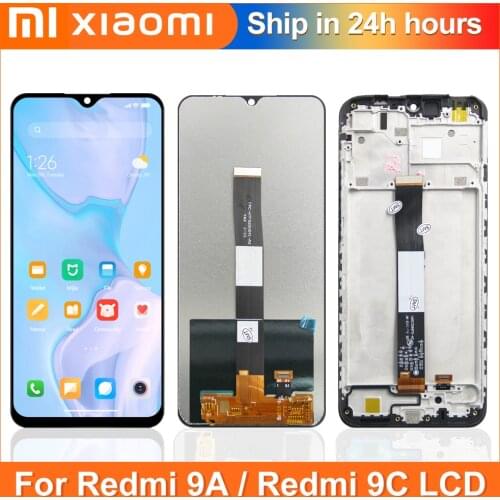 100% Tested 6.53'' Display For Xiaomi Redmi 9A Lcd Screen Display Touch Screen Replacement On For Xiaomi Redmi 9 A 9A LCD