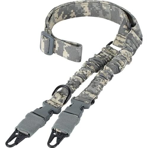 2 Point Weapon Tactical Gun AR15 AR Sling Airsoft Bungee Quick Release Tactical Rifle Sling Moe Gun Sling
