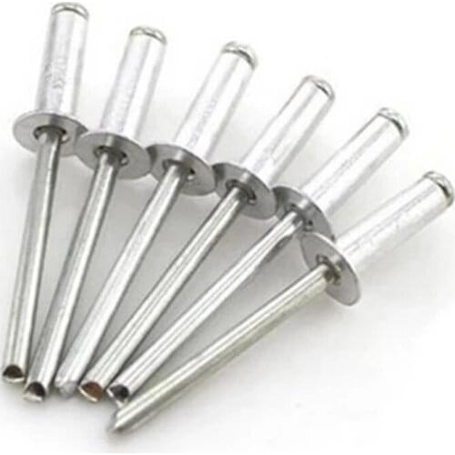 5pcs M6 Aluminum rivet Aluminums opening Core pulling rivet 10mm-25mm Length