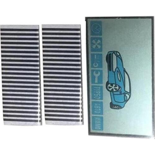 50 PCS/lot A91 LCD display flexible cable for 50PCS Keychain Starline A91 lcd remote control Key A91 display with Zebra Stripes