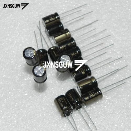 20PCS Original ELNA RA3 63V100UF 8X11.5MM audio Aluminum electrolytic capacitor 100uF/63V 85 degrees 63v 100uf