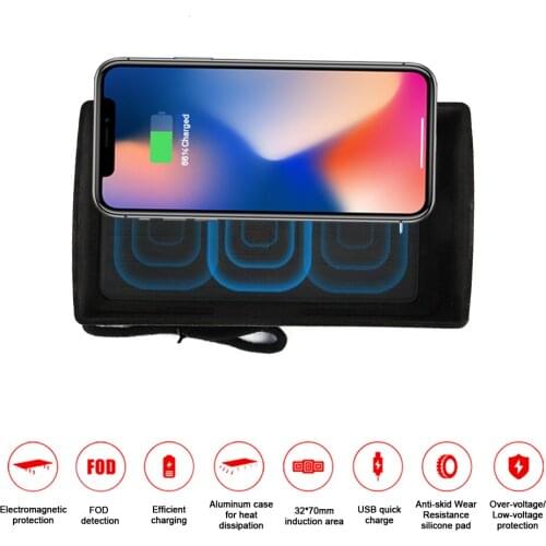Car Wireless Phone Charger for Audi A3 2016 2017 2018 Smart iPhone Max Huawei Samsung Fast Charger