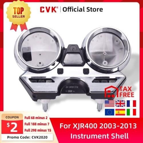 CVK Instrument speedometer cover gauges platel meter odometer tachometer shell For YAMAHA XJR400 2003 2004 2005 2006 2007 2008