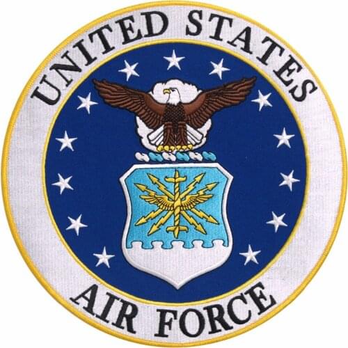 Custom Embroidery Patch Military USAF United States US Air Force Seal Embroidered Patch Welcome to custom your own patch
