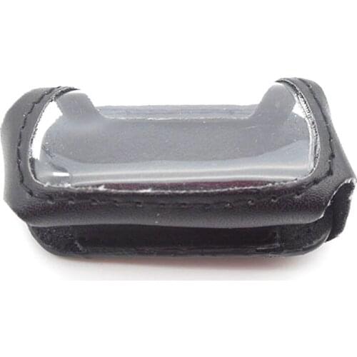 Russia version TW9030 leather case for TW9030 TW7010 Lcd two way car remote controller