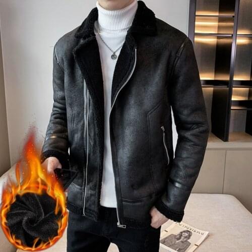 MOTUWETHFR Men's Suede Jackets