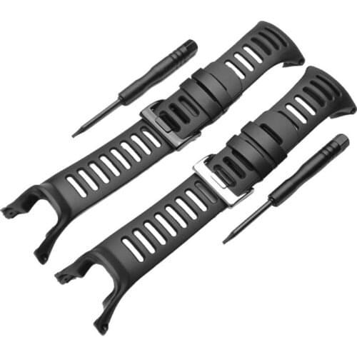 Soft Rubber Wrist Strap Watchband Replacement for SUUNTO Ambit 1 2 3 4 Peak 2R 2S 3S 3R SAPPHIRE Smart Watch Bracelet