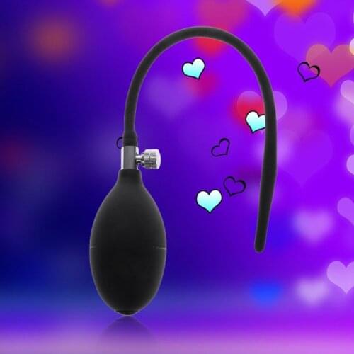 New Inflatable Urethral Stretching Plug Catheter Dilator Silicone Urethral Sound