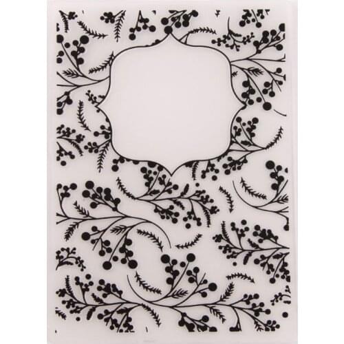 Fruits Plastic Embossing Folder Template DIY Scrapbook Photo Album Card Making R7RC