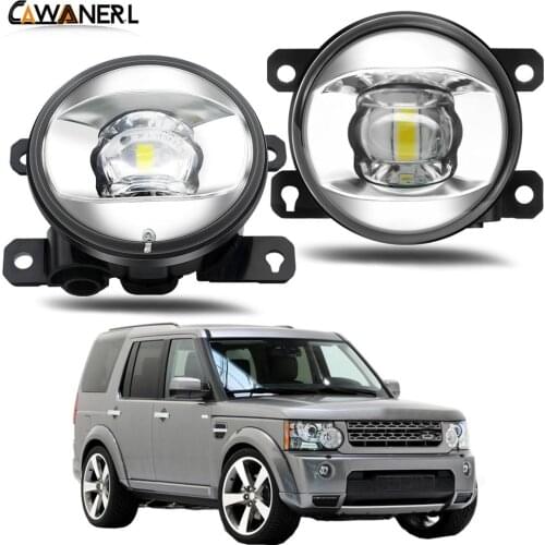 Fog Light Assembly H11 Car LED Lens Fog Lamp DRL 30W 8000LM 12V For Land Rover Discovery 4 LR4 SUV (LA) 2010 2011 2012 2013
