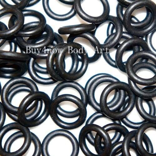 Wholesale Price 100PCS/Lot Tattoo Rubber O-Ring supplies for tattoo mahcine gun spring grommets nipple tip Free Shipping