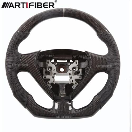 100% Real Carbon Fiber Steering Wheel for Honda City，Civic,Jazz,Fit