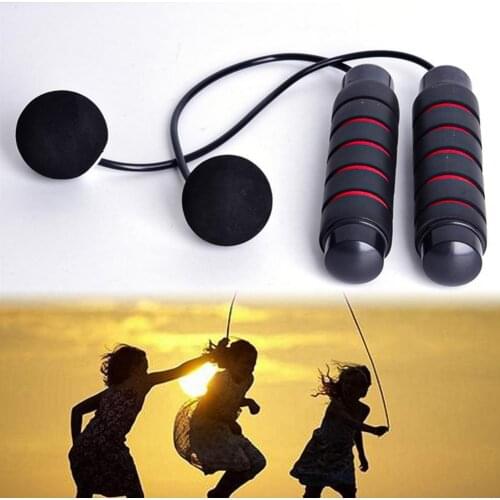 1 Pair Jump Rope Ropeless 360 Degrees Rotation Rubber Ball Tangle-Free Speed Skipping Rope for Indoor Outdoor Exercise Workout