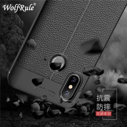 WolfRule For Xiaomi Mi 8 Cover Shockproof Luxury Leather TPU Back Case For Xiaomi Mi 8 Funda For Xiaomi Mi8 Phone Shells 6.21"