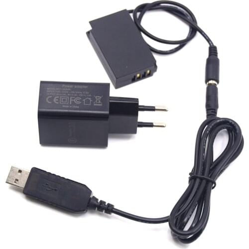 18W Charger PRO USB Cable+EP-5C DC Coupler EN-EL20 ENEL20 Dummy Battery for Nikon 1J1 1J2 1J3 1S1 1AW1 1V3