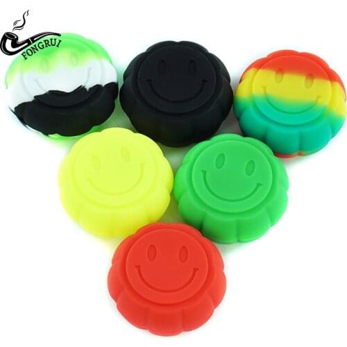 1pcs 6ml Silicone Wax Container Nonstick Oil Box container storage bottle Jars Dab Silicone Non-stick Concentrate Container