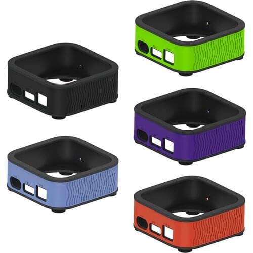 1PC TV Set-top Box Silicone Case For Apple TV Box 4K Anti-drop Dust-proof Protective Sleeve Soft Cases Cover For Apple TV