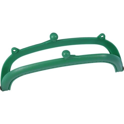 16CM Arc Plastic Purse Frame Handle for Clutch Bag Handbag Accessories Making Kiss Clasp Lock Leather Sewing Accessories