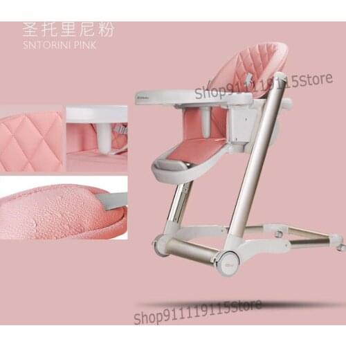 Multifunctional Baby Dining Chair Folding Portable Baby Dining Table Chair Children Dining Chair
