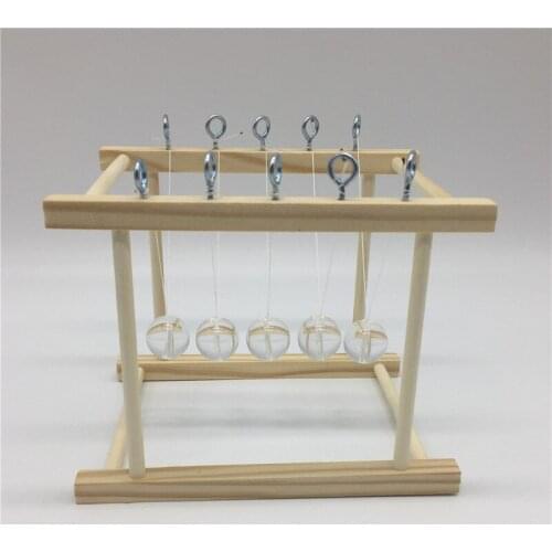 Newton swingdiy primary school students small production science experiment toy five ball swing manufacturer