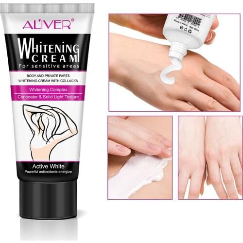 3 Days Effect Armpit Whitening Body Creams Between Legs Knees Private Parts Whitening Formula Armpit Whitener Intimate Body Care