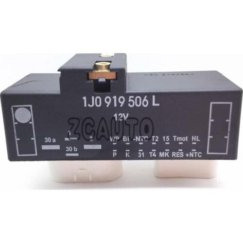 1J0919506L,1J0 919 506L Cooling Fan Control Switch Relay For VW Bora Golf 5 6 Skoda Octavia Audi A3 Seat Leon Toledo 1.6