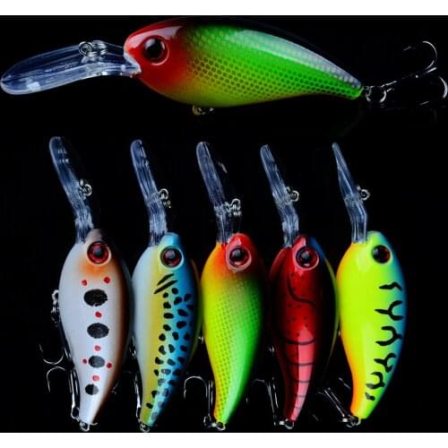 Brand fishing lures sea trolling minnow artificial Hard bait 10cm 14g Big Wobblers Quick dive bait carp crankbait pesca jerkbait