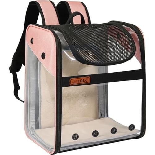 Cat Transparent Bag Breathable Portable Pet Backpack Travel Bag For Puppy dog carrier bags for small dogs pet products