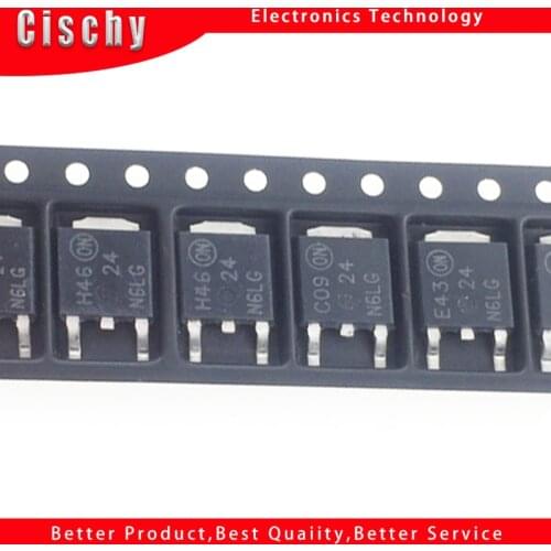 10pcs 100% orginal NTD24N06LT4G 24N06L 24N06G 24N6LG TO252 MOSFET 24 Amps
