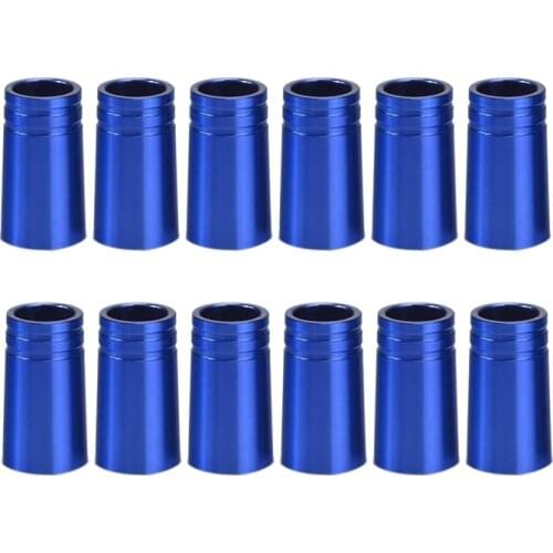 12Pcs/Pack Golf Ferrules .370 Aluminum 25mm for Irons Shafts Golf Club Accessories