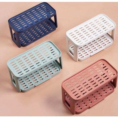 2 Tier Home Seasoning Storage Rack Spice Organizer Rack Standing Rack Multifunction Kitchen Organizer