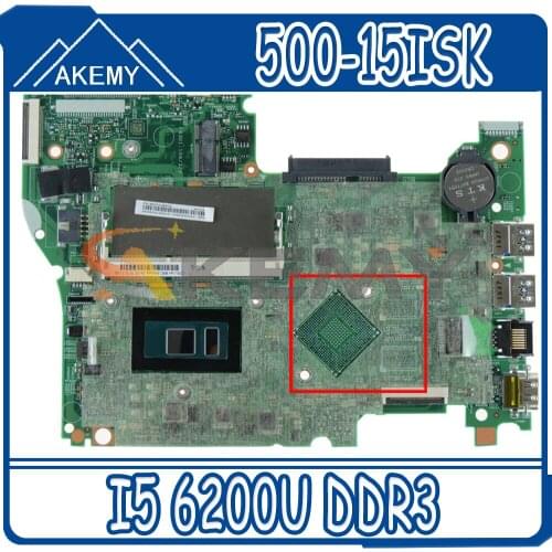 Akemy 14292-1 448.06701.0011 For Lenovo YOGA 500-15ISK FLEX3-1580 EDGE2-1580 Laptop Motherboard CPU I5 6200U DDR3 100% Test Work