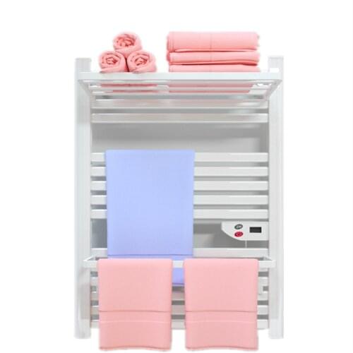 Electric Towel Rack Bathroom Hanger Towel Dryer Toilet Shelf Bath Towel Rack Household Intelligence