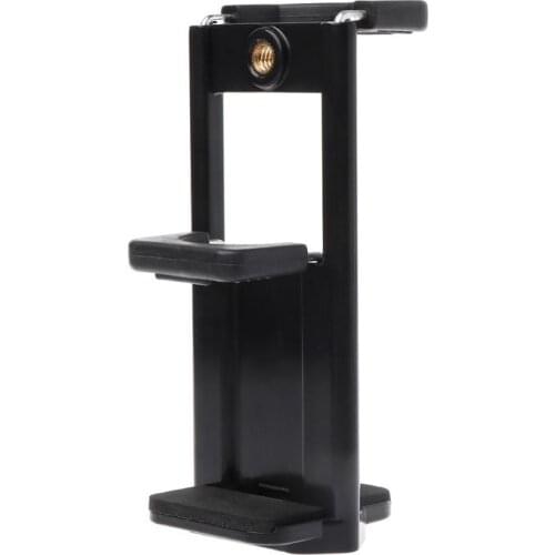 Tripod Mount Clamp 1/4'' Thread Stand Tablet Phone Holder Bracket Adjustable Extendable Adapter for Apple iPhone iPad Samsung