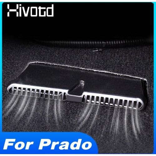 Hivotd Under Seat Air Outlet Cover Interior Auto Accessories Car Modification Parts For Land Cruiser Prado 150 2018 2019 2020