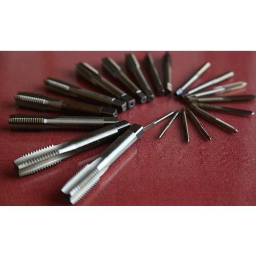 HSS M35 Co5% CNC made 15PCS set straight flute machine Taps Screw Tap HSS M3/M4/M5/M6/M8/M10/M12/M14/M16/M18/M20/M24/M27/M30mm