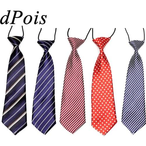 5Pcs Fashion Boys Girls Necktie Childrens Neck Strap Striped Tie Neck Ties for Kids School Uniform Formal Suit Accessories