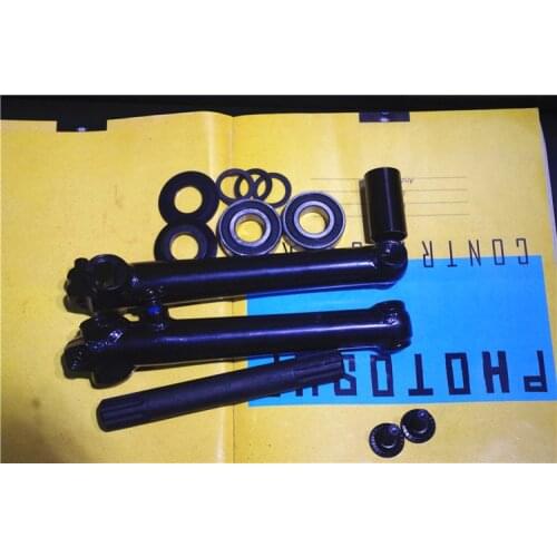 Taiwan New 8 Spline 175mm BMX Crankset High Quality Crank Set 19mm Axis Performance Bike Crank