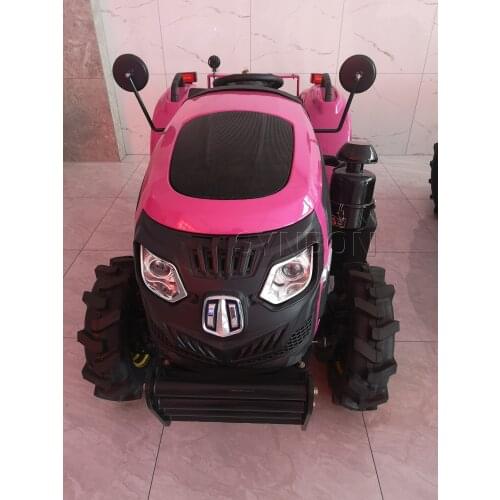 Tractor 4WD 50HP Warm House Orchard Garden Farm Hydraulic Tractor Agricultural Machinery Rainbow Colors SY504G
