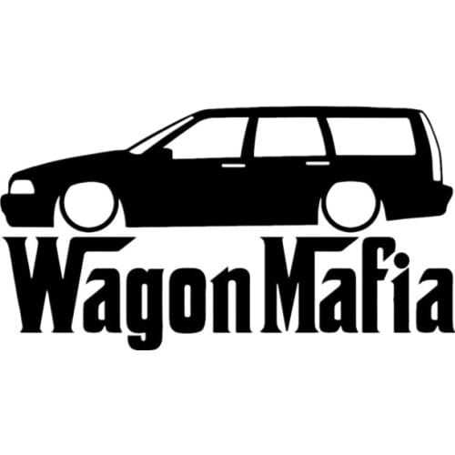 Ccreative Ar Stickers and Decals Auto Car Sticker TWAGON MAFIA for Vw Volkswagen Passat ,18cm*10cm