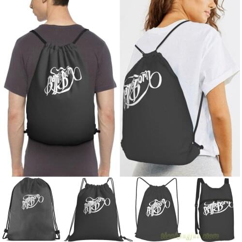 Unisex Drawstring Bags Jeannie Bottle Genie Women Drawstring Backpacks Men Outdoor Travel Backpacks Training Fitness Bag