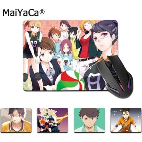 Maiyaca Top Quality anime haikyuu comics Computer Gaming Mousemats Top Selling Wholesale Gaming Pad mouse
