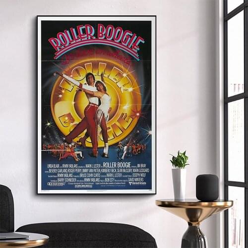 WM3098 Roller Boogie Wonderful Classic Movie HD Silk Fabric Poster Art Decor Indoor Painting Gift