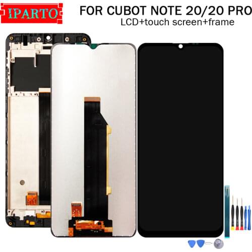 6.5 inch CUBOT NOTE 20 LCD Display+Touch Screen Digitizer +Frame Assembly 100% Original LCD+Touch Digitizer for CUBOT N20 PRO